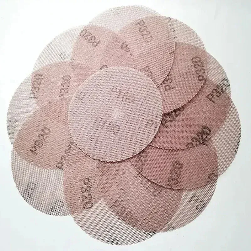Mesh Grinding Sanding Disc Hook and loop Sandpaper for FESTOOL/MIRKA/3M ect Sander 5/6 inch Dry-Grinding  Sheet