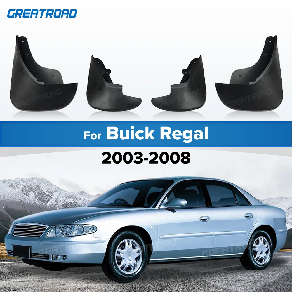 Mudflaps Fender For Buick Regal 2003 2004 2005 2006 2007 2008 Splash Guards Mudguards Mud Flaps car Accessories