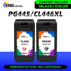 Replacement for Canon PG445 CL446 445 446 XL PIXMA TR4540 IP2840 MX494 Ink Cartridge TS204 TS304 TS3140 MG2440 MG2540 Printer