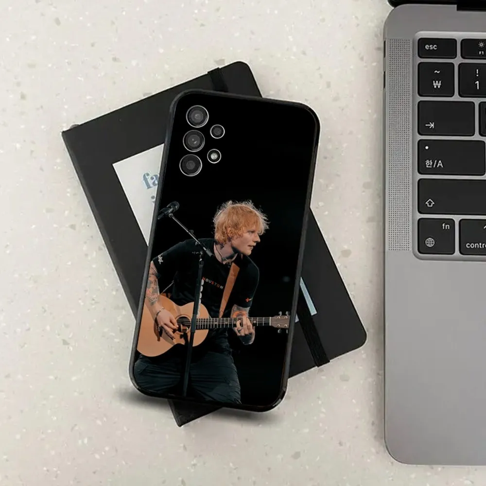 Ed Sheeran Singer Phone Case For Samsung Galaxy A13,A21s,A22,A31,A32,A52,A53,A71,A80,A91 Soft Black Cover