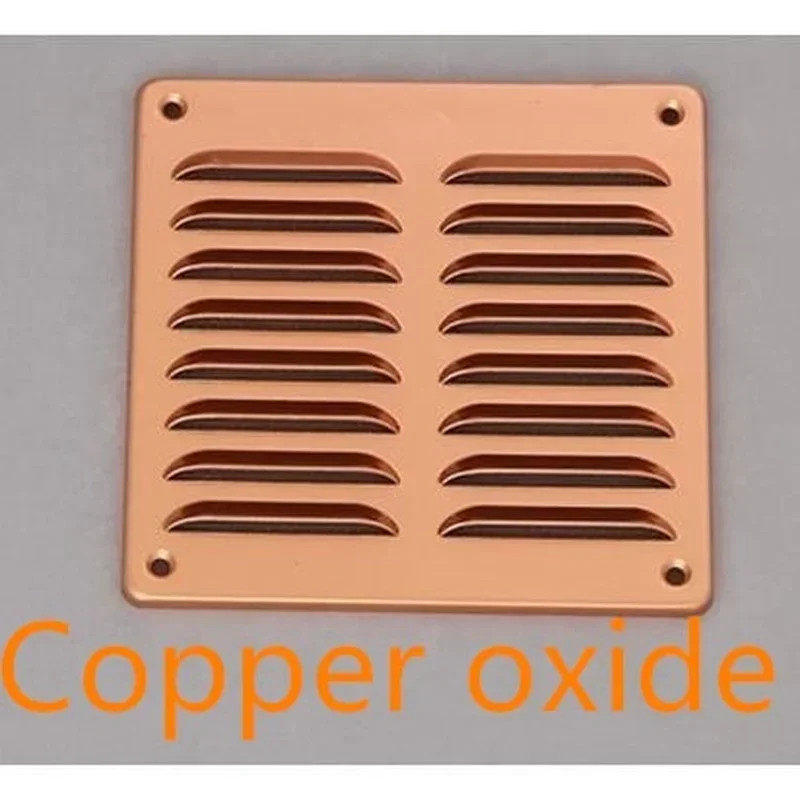 Stainless steel Air Vent Ventilator Grille Undereave Under Louvers Eave Copper Ventilation Rain Proof Heat Dissipation Filter