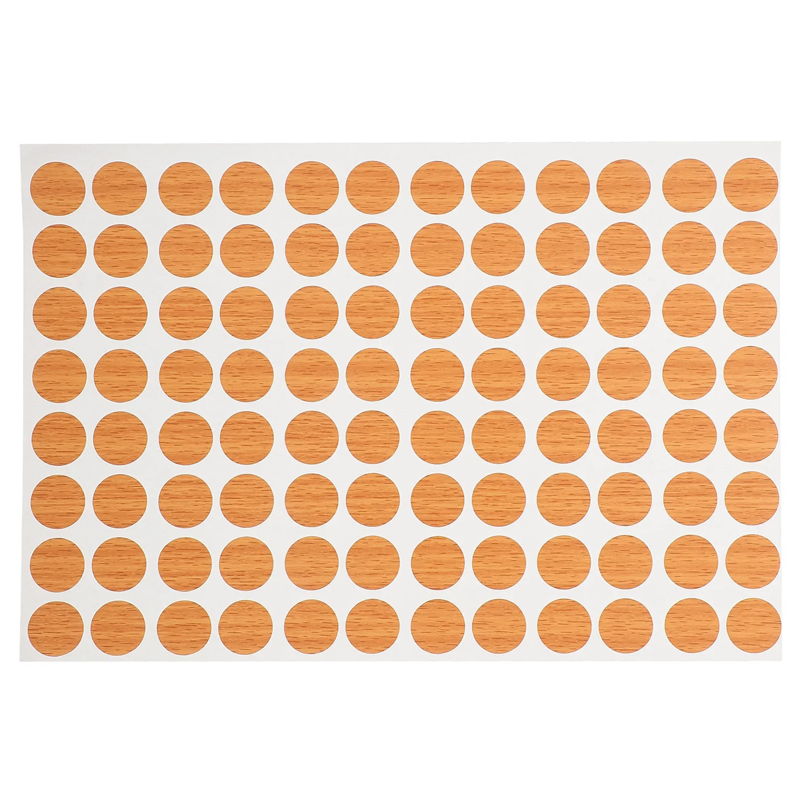 1Sheet Furniture Hole Cover Sticker Screw Cap Cover Decorative Self Adhesive PVC Cabinet Nail Hole Repair Sticker Easy Install