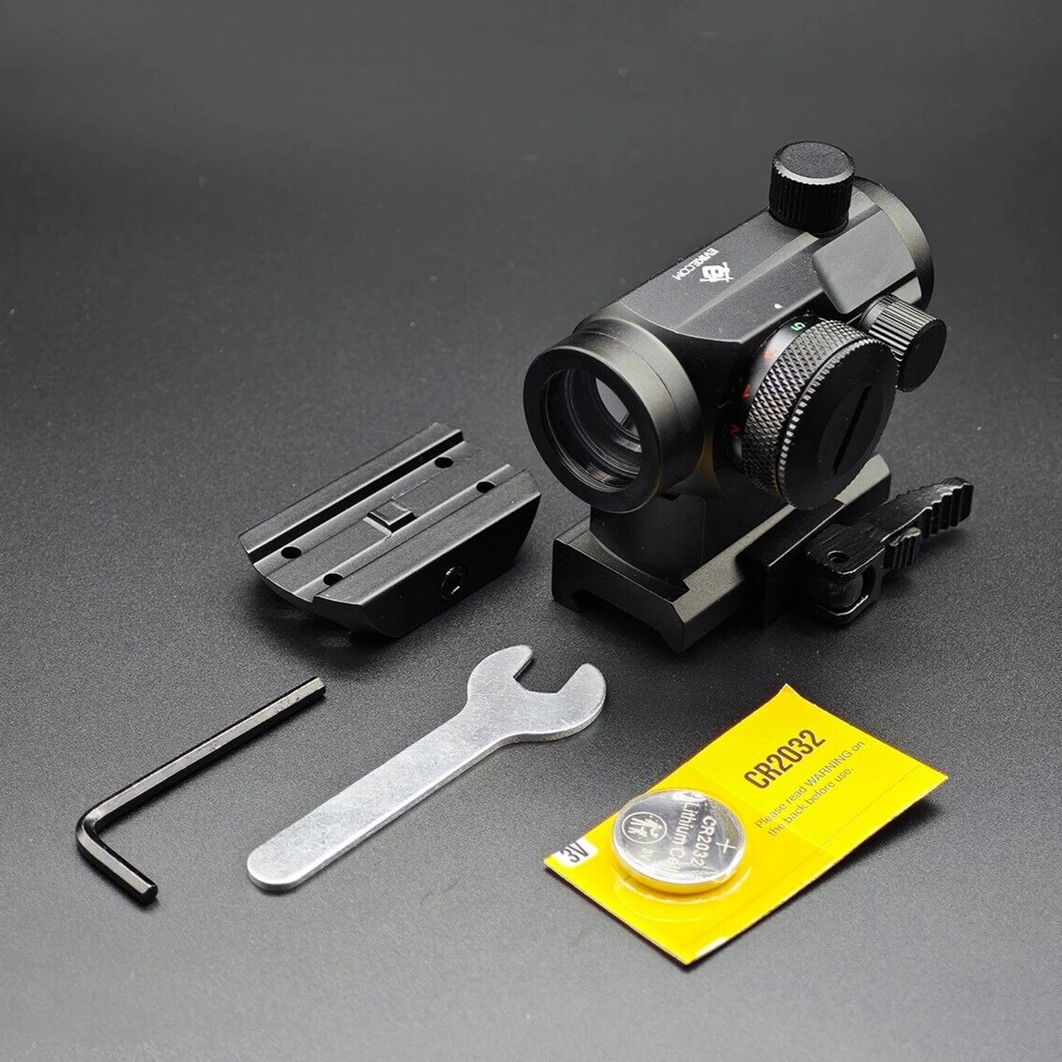 GT1 Red Dot Sight w/ 20mm Rail Mount - High Profile