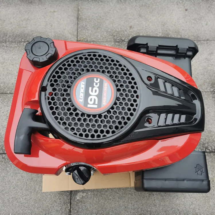 Recoil Start Air-Cooled Single Cylinder Euro 5 4 Stroke Vertical Shaft 3.6KW Loncin 196CC 1P70FA  Engine