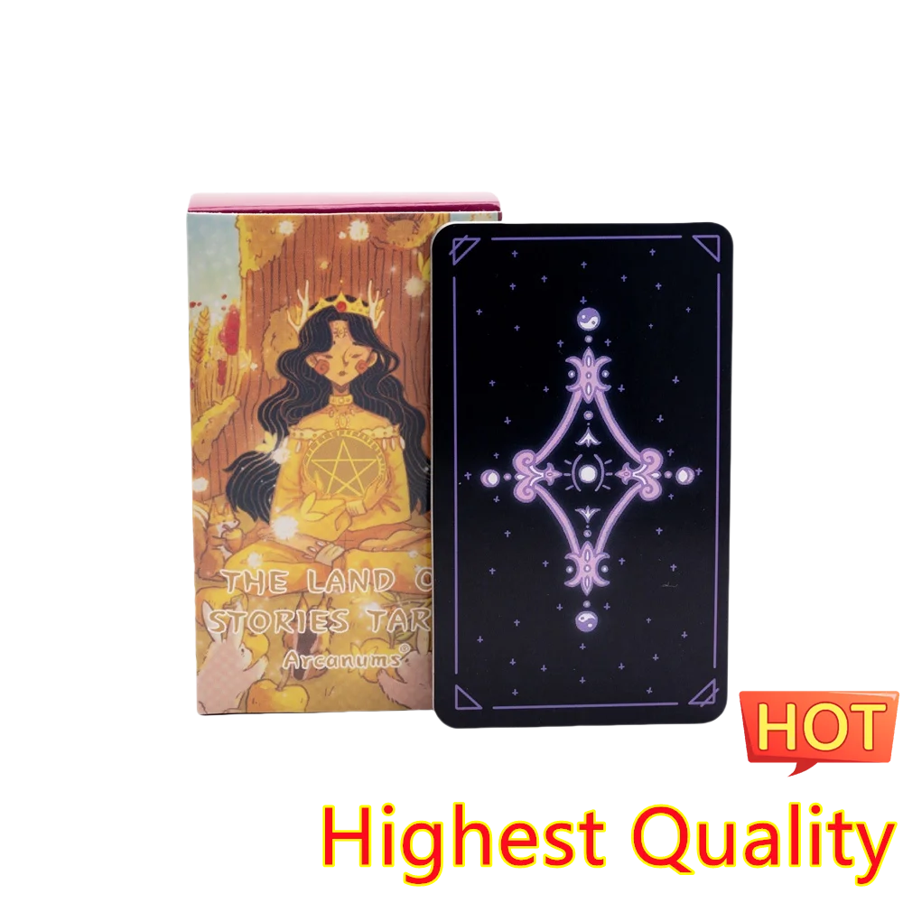 Ramalan Tanah Cerita Kit Tarot Permainan Kartu Dek Esensi Kartu Tarot Sihir Kartu Oracle