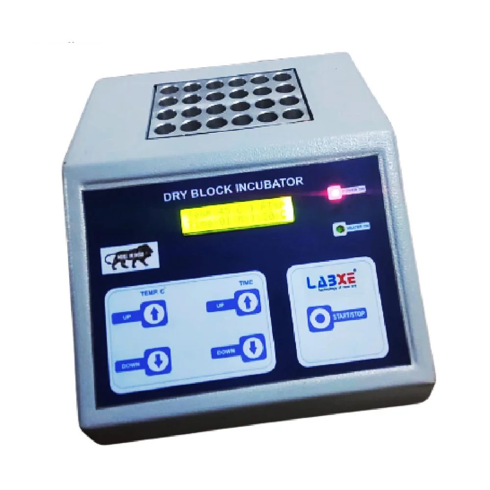 Premium Grade Dry Bath Incubator with Heavy Duty & Customized Available For Lab Uses By Indian Exporters