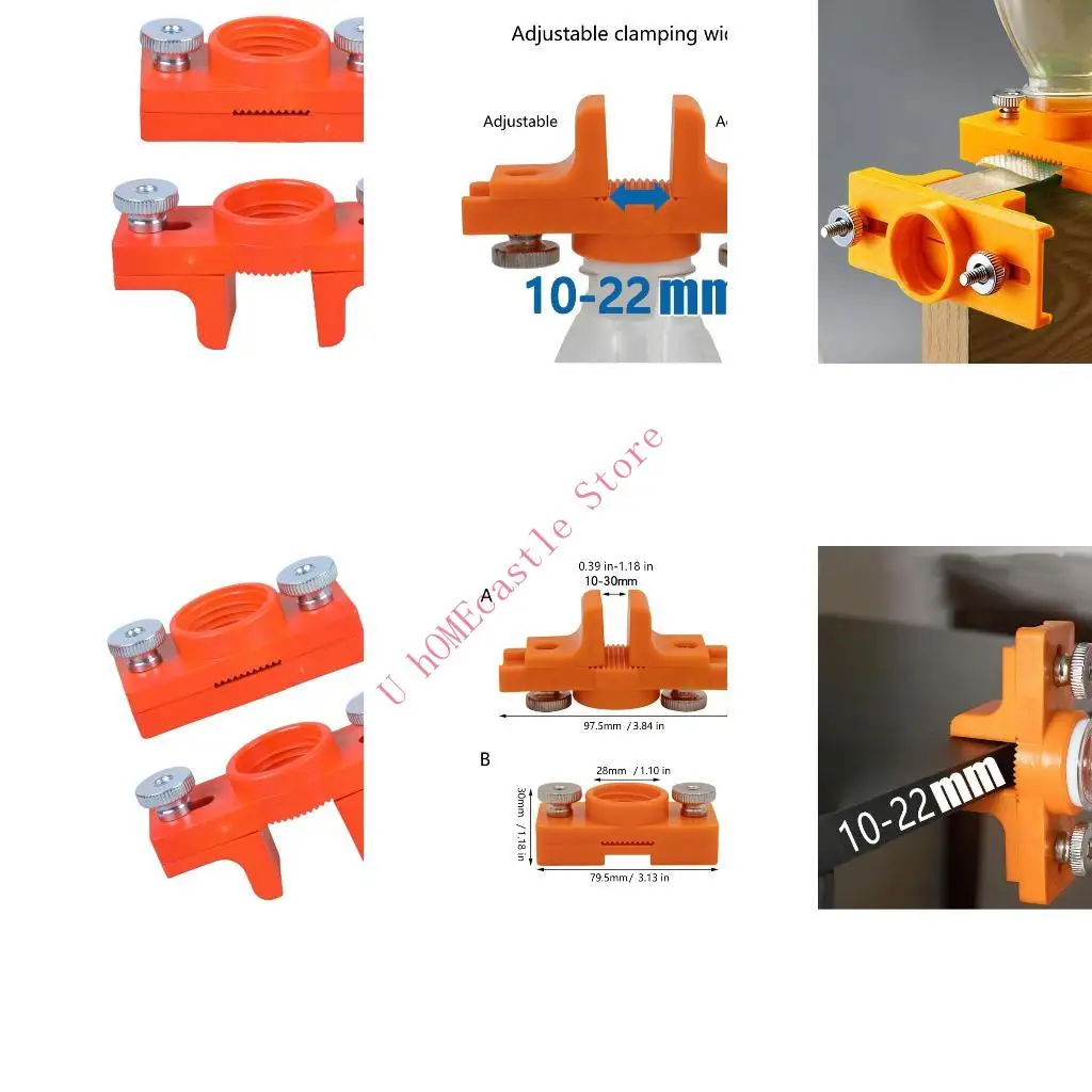63HF 2Pcs Efficient Glues Spreader for Woodworking Edges Banding 10 50mm Adjustable