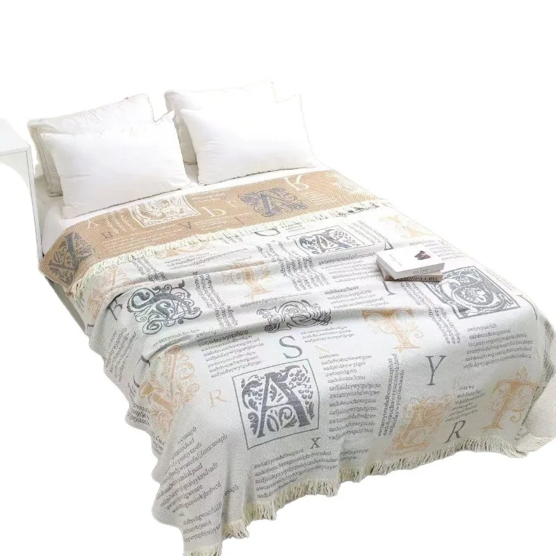 

Soft Lightweight Cotton Toweling-Muslin Blanket | Pre-Washed Gauze | Single/Double Size | Nap Throw Cover