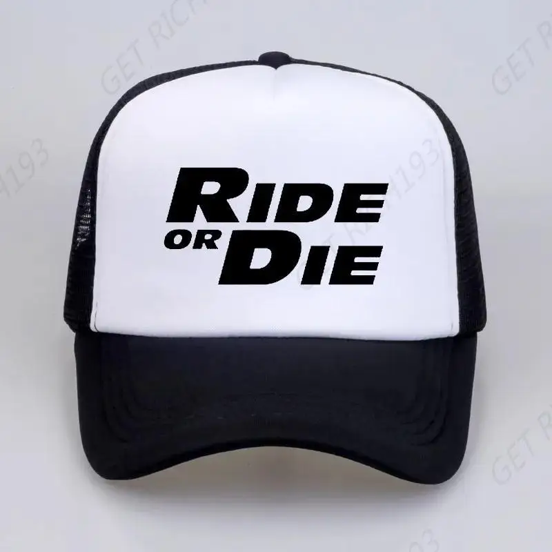 

Ride Or Die Baseball Cap Letter Print Men Paul Walker Fast Furious Women Men Hat Summer Cool Hip Hop Streetwear Snapback Hats