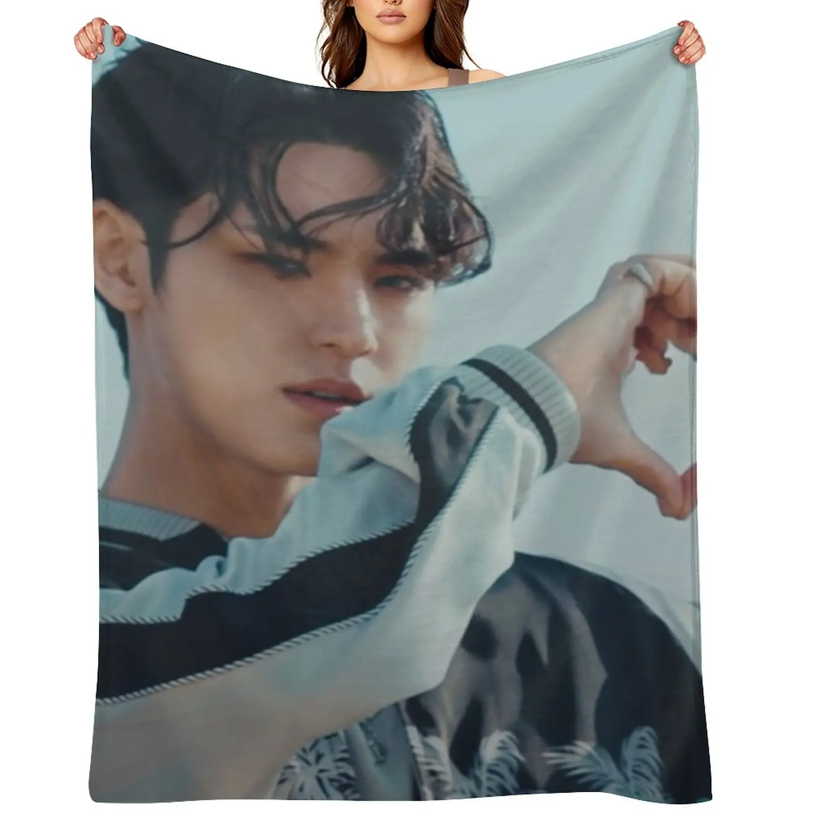 

Mingyu and heart from Hot mv Throw Blanket For Decorative Sofa Loose Blankets For Bed Heavy Blankets