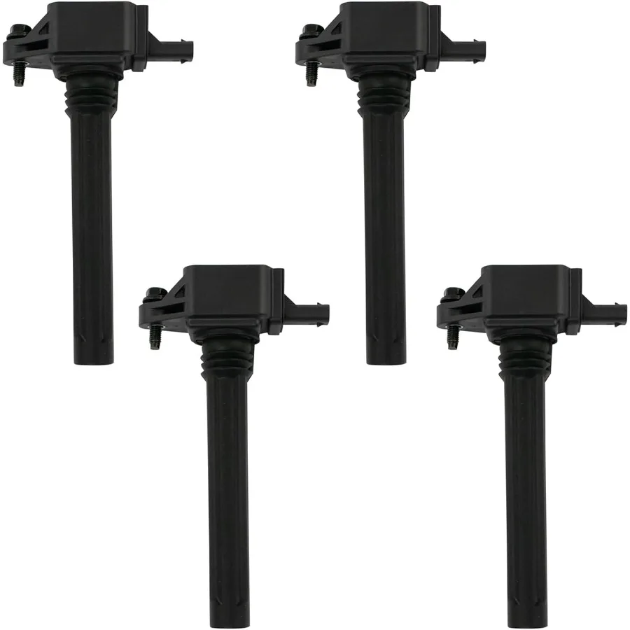 TRQ イグニッションコイルセット 4個入り 高性能 2013-2016年式ダッジ・ダート対応 信頼性の高いエンジン始動と性能向上