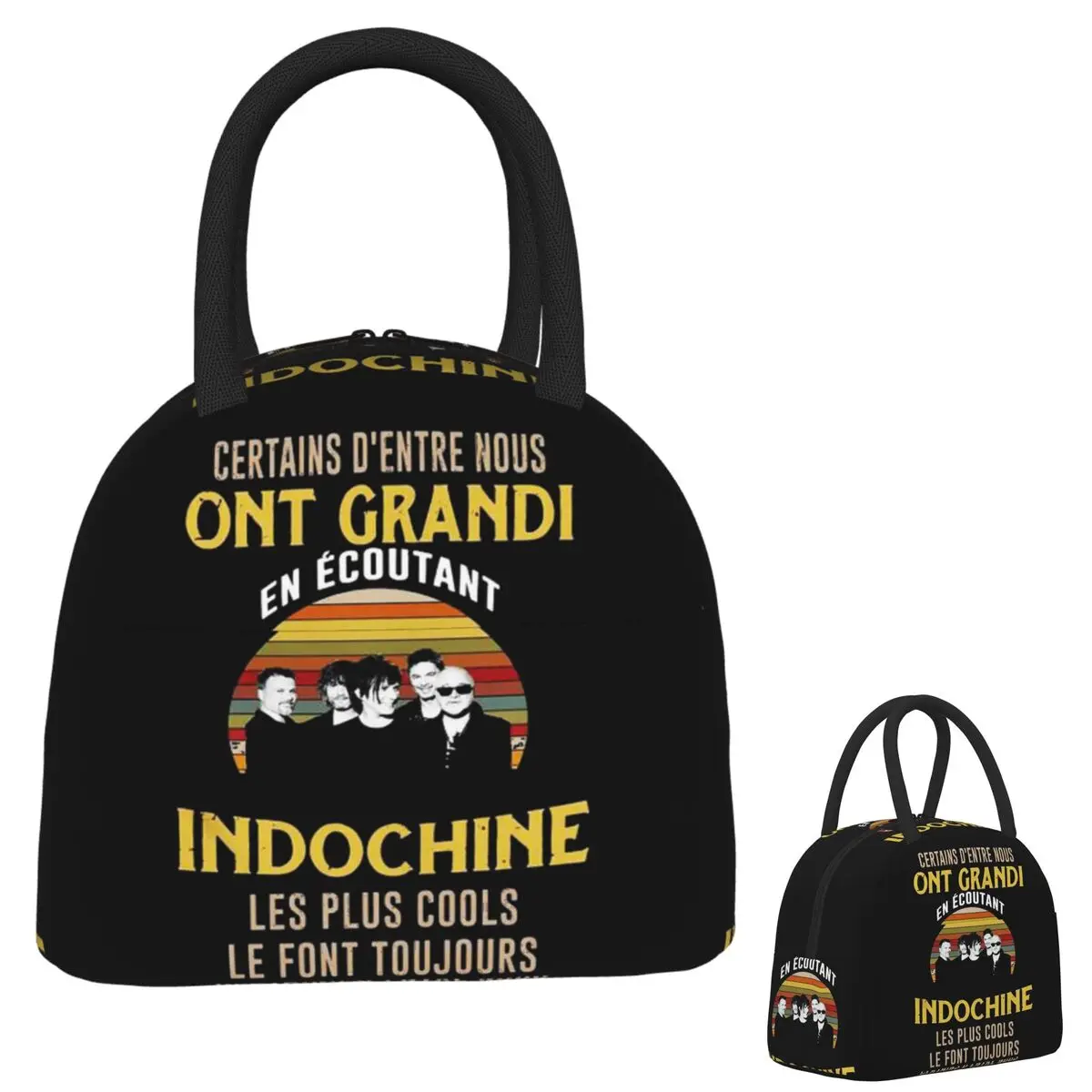 

Best Of Indochine Band Logo7 Exselna Genres Rock, Bag Insulated Bento Box Lunch Tote Picnic Bags Thermal Bag