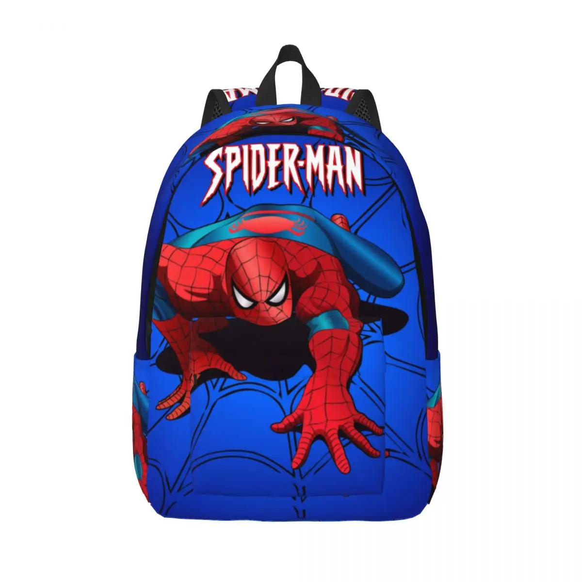 Hiking Signs Zipper Closure New Marvel Spider Man Storage Bag Children Schoolbag Back To School Gift