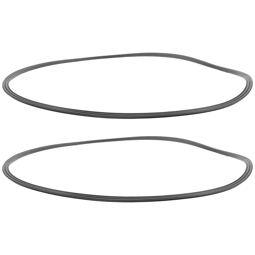 Anel de borracha para base de cadeira de bar, 2 peças, proteção de piso resistente, base de banco antiderrapante, anel resistente a arranhões, protetores de banco de bar