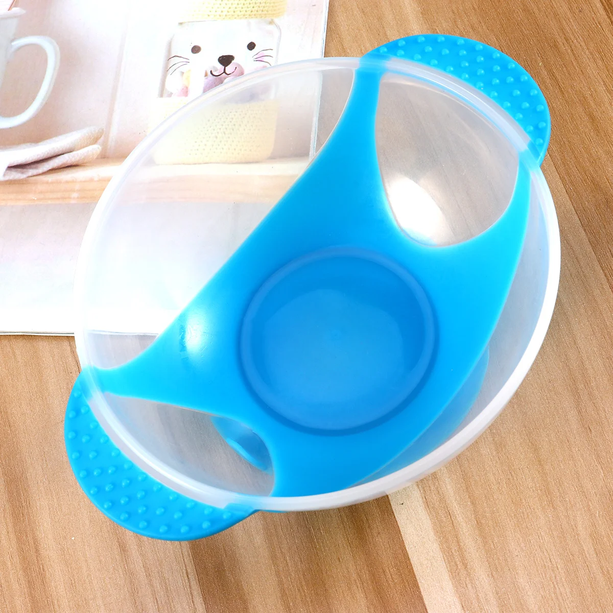 

Anti Skid Dog Bowl Silicone Suction Base Pet Feeding Dish For Cats Dogs Water Food Bowl Puppy Accessories