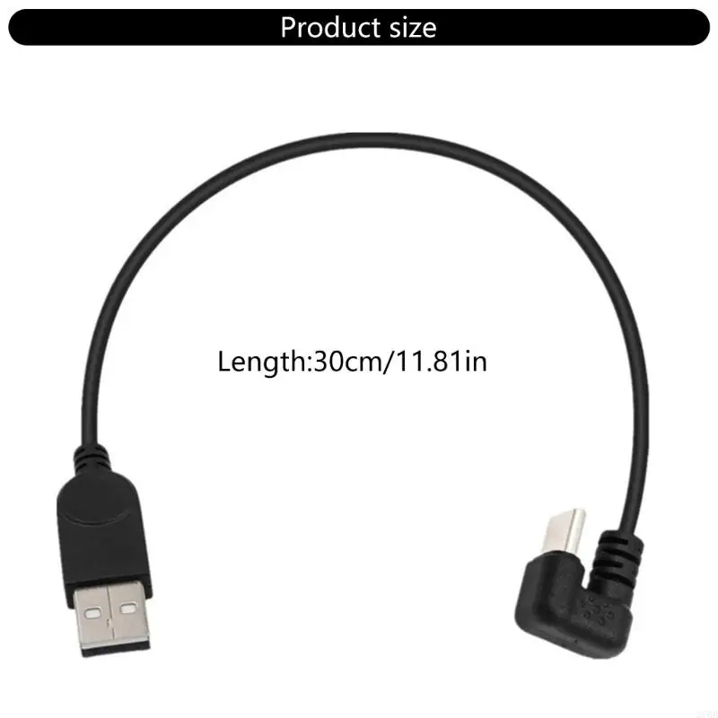 270b USB -самка/мужчина до 180 ° Bend Bend Type C Кабель зарядки мужского зарядки быстро