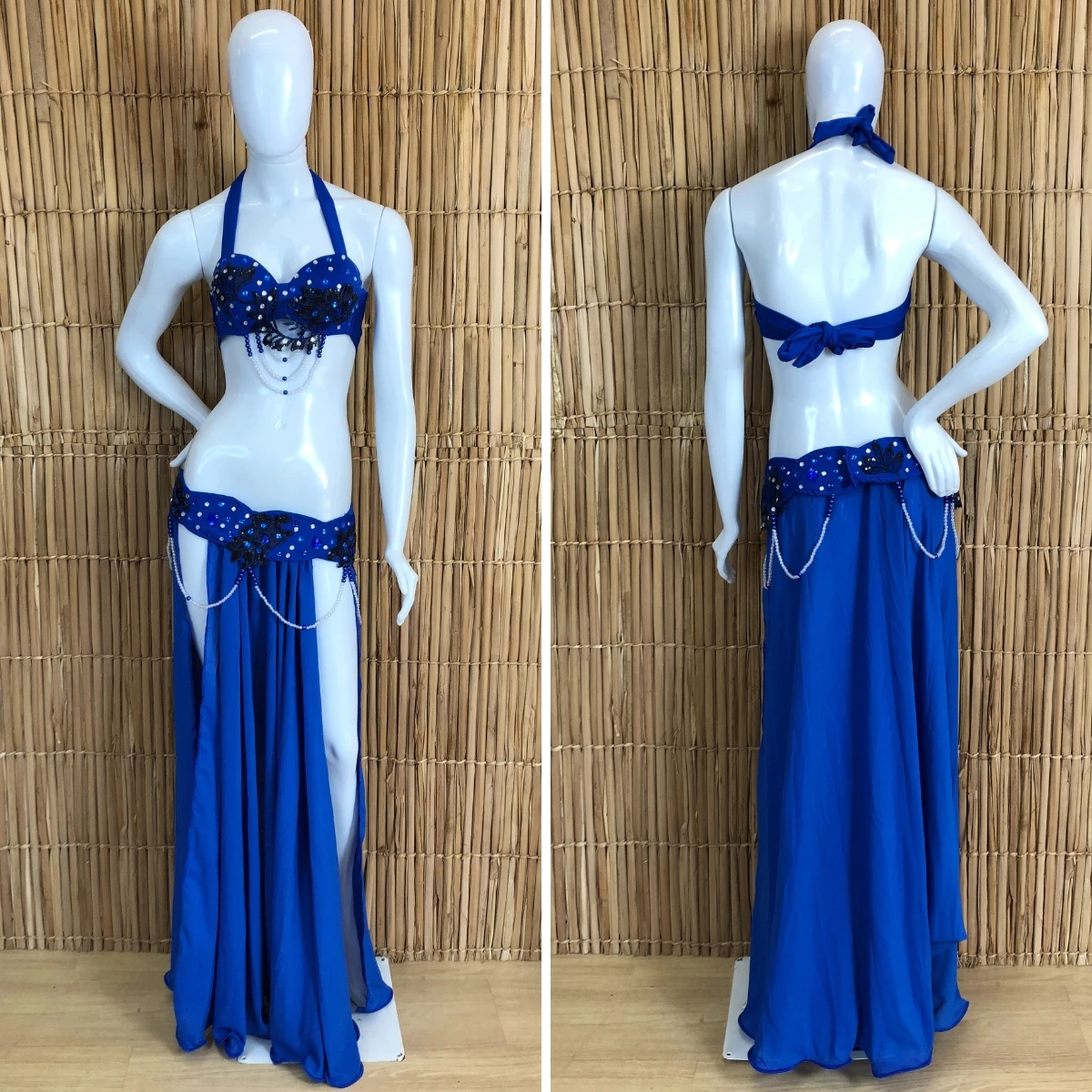 [Sale] Ventre Dance Full Embroidery Costume-Ready Delivery-TPCL-818