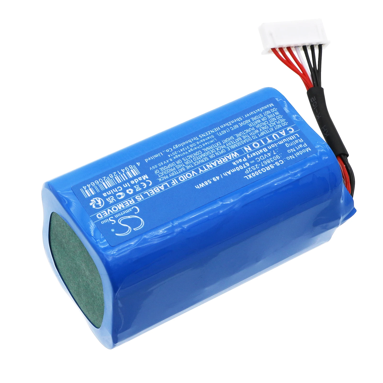 CS Replacement Battery For Sony SRS-XG300 903867-2S2P,903867-2S2P 6700mAh / 49.58Wh Speaker