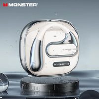 Monster AC320 Wireless Bluetooth 5.4 Headset Long Endurance Clear Voice Call 360° Stereo Earphones IPX5 Sports Waterpoof Earbud