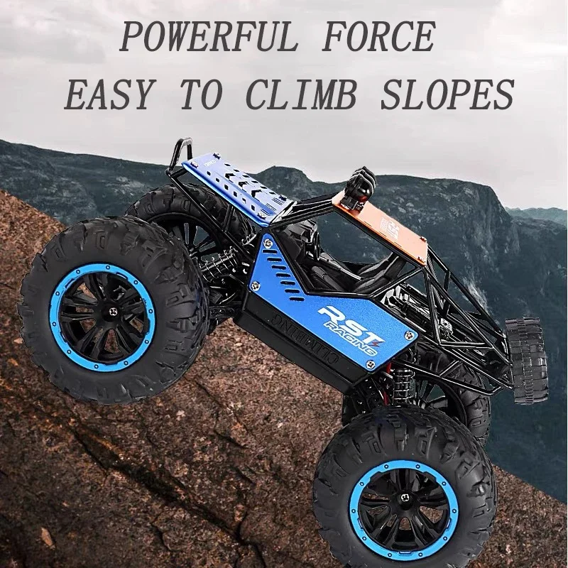 1:18, 2WD Mountain Climbing Sasquatch RC Car, Dual Motor Power, Independent Suspension Shock Absorbers, Beautifully Packaged