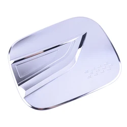 Car Chrome Rear Gas Oil Fuel Tank Cap Cover Trim Fit for Toyota Highlander 2021 2022