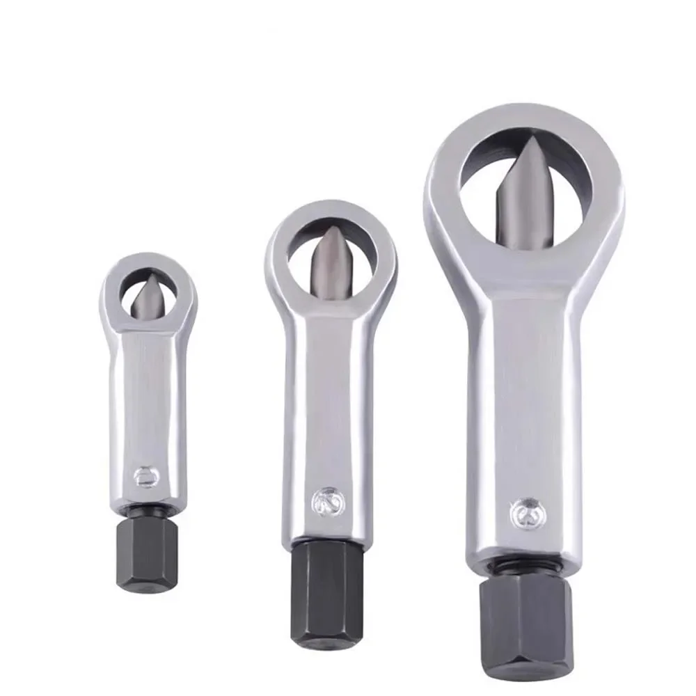 1 Pcs Duty Rust Resistant Damaged  Remover Rusty  Spanner Remove Cutter Tool Steel Wrench Hex