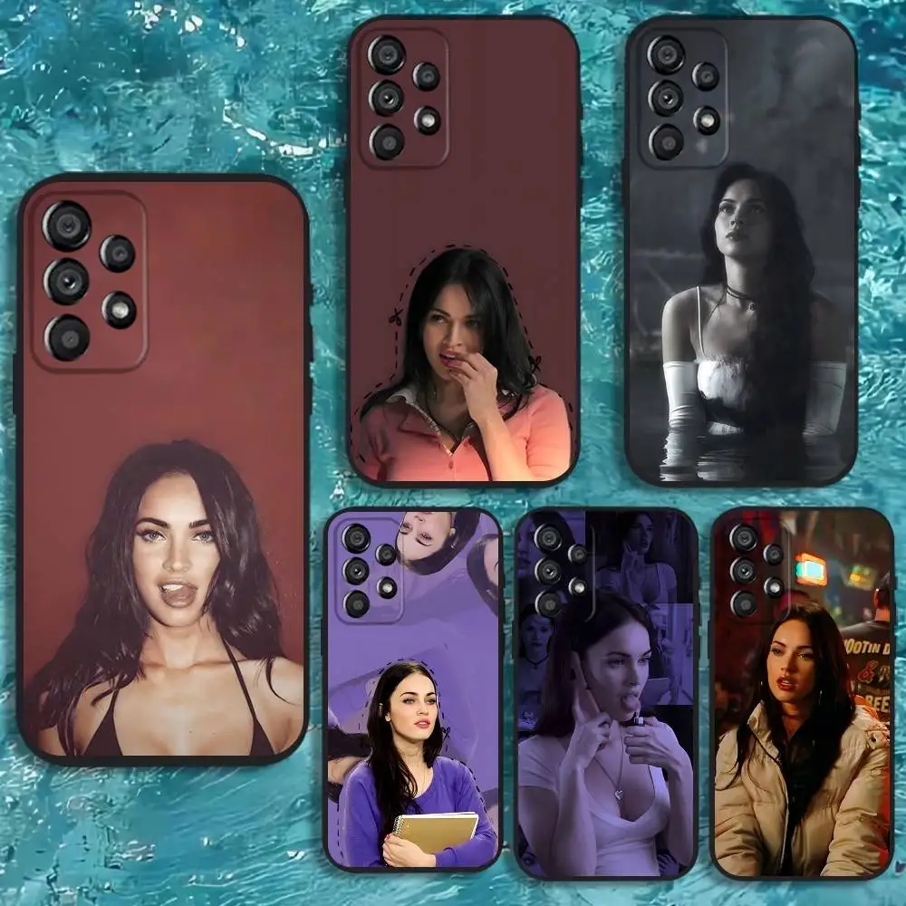 

Jennifers Body Megan Fox Phone Case For Samsung Galaxy A20,A21s,A22,A31,A32,A52,A53,A72,73,A80 Soft Black Cover