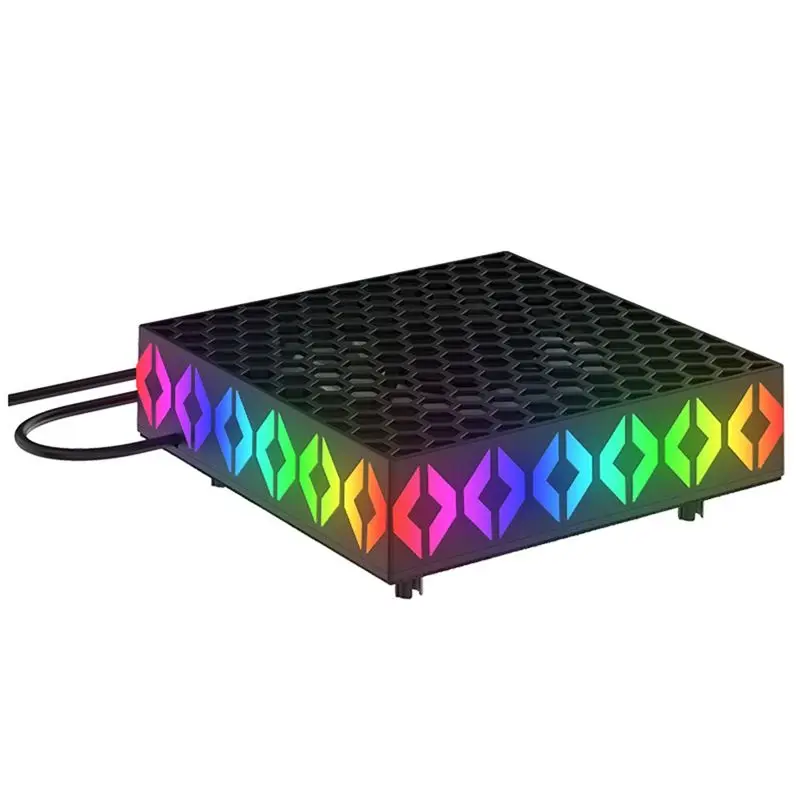 

Вентилятор охлаждения T23C для Series X, RGB-вентилятор с интеллектуальным контролем температуры, низкий уровень шума, для Series X