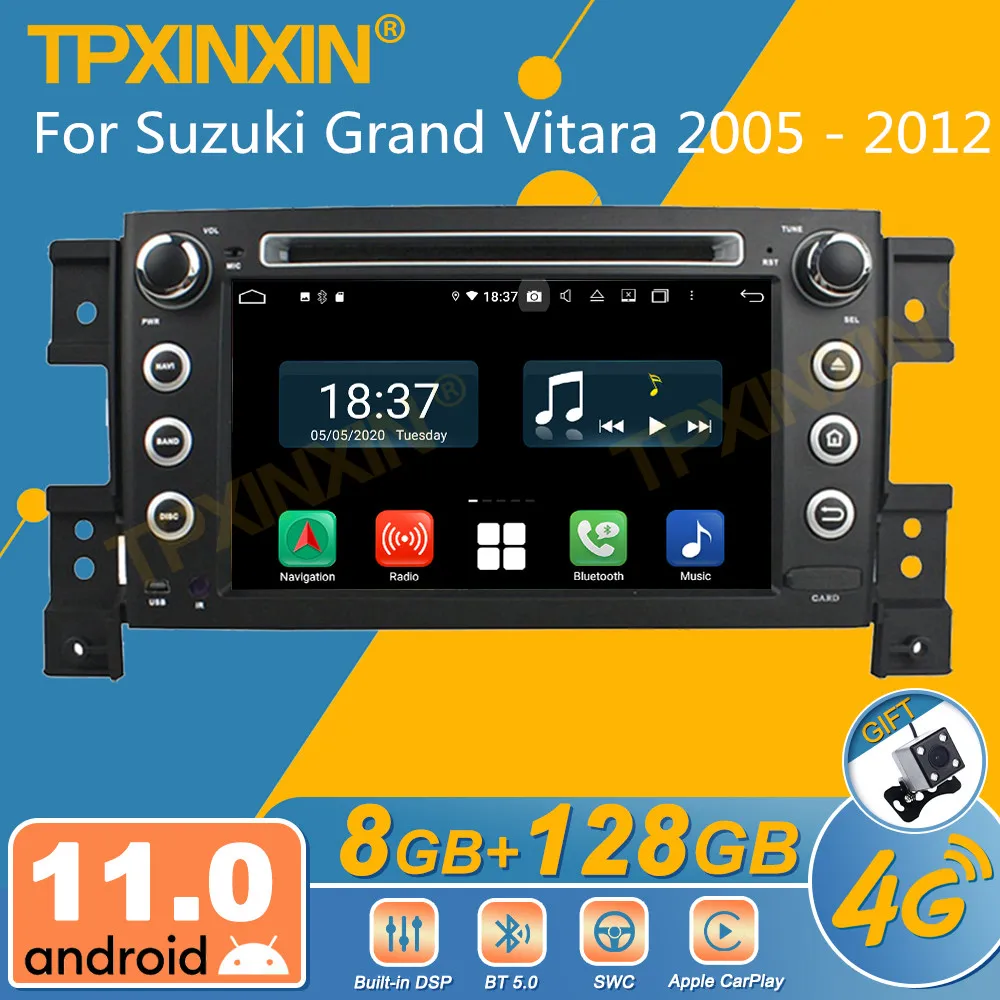 For Suzuki Grand Vitara 2005 - 2012 Android Car Radio 2 Din Autoradio Stereo Receiver GPS Navigator Multimedia Player Head Unit