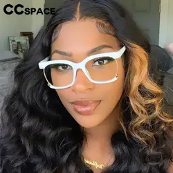 56536 Fashion Women Brand Glasses Eye Protection Glasses Frame Square Anti Blue Light Retro Transparent Fashion Eyewear