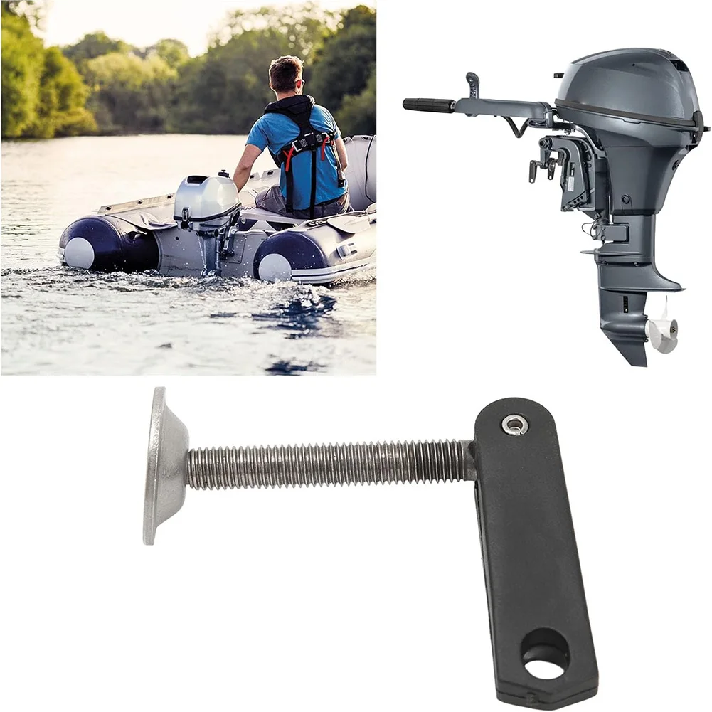 

For Outboard 2-Stroke Engine Clamp Screw Set for 4-15HP Transom Pad Plate Swivel Pin Replacement Matching Original OE Data