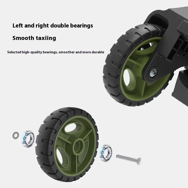 Carritos para exteriores 2 en 1, carrito multifuncional totalmente portátil para acampar, carrito de mano plegable de gran capacidad