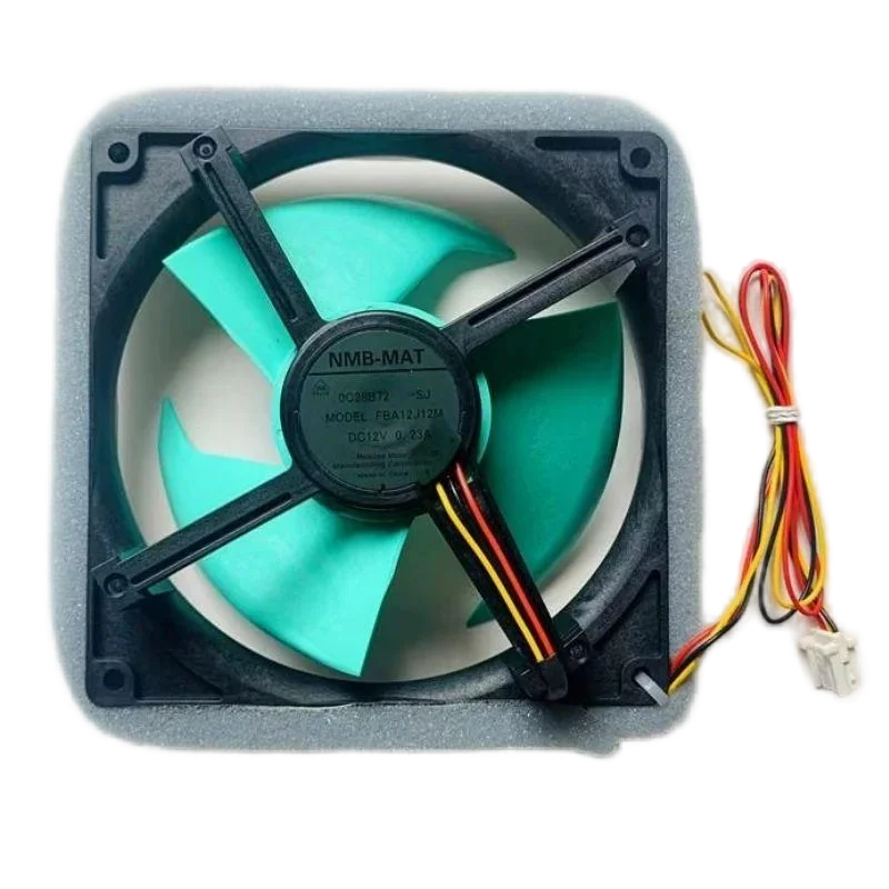 DC12V 0.23A Refrigerator Parts Model FBA12J12M Compatible for Hai er Compatible for Mi dea Refrigerator Freezer Fan Cooling Fan