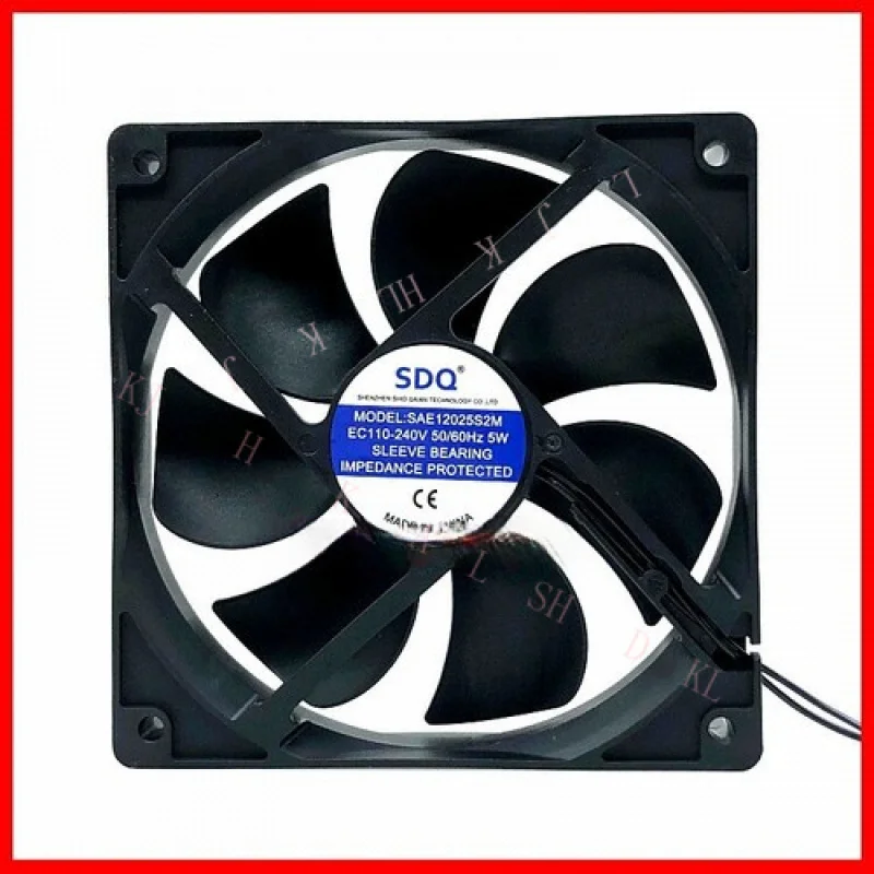 

N FOR SDQ SAE12025S2M EC110-240V 5W 12cm большой вентилятор воздушного охлаждения