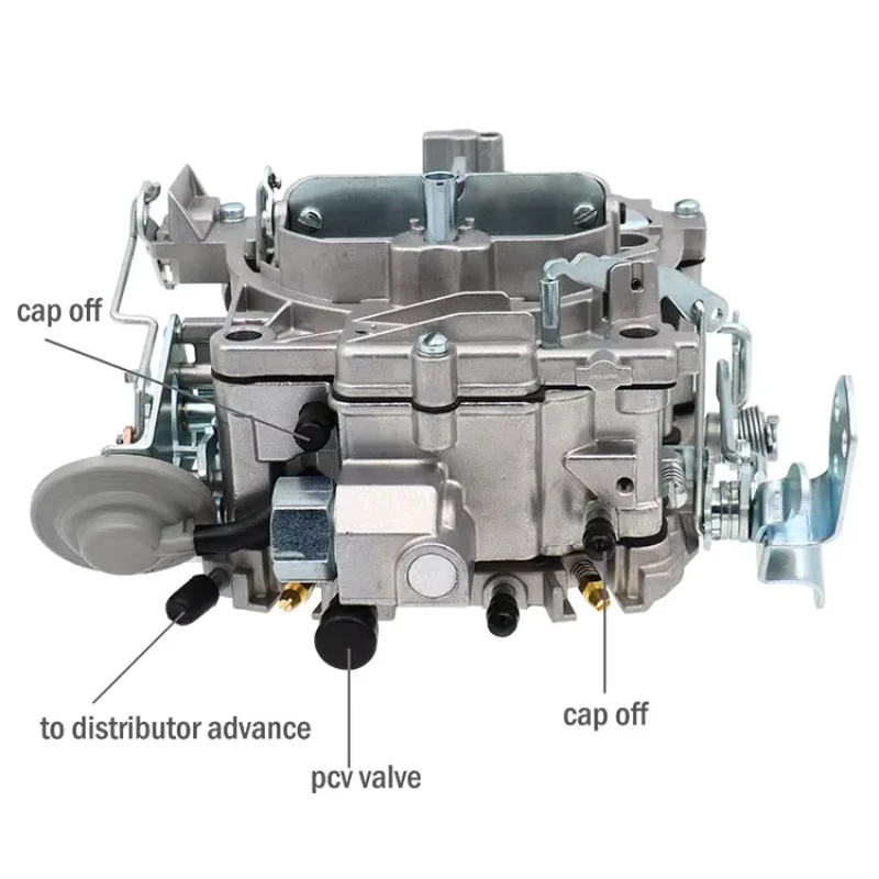 

H408 ROCHESTER QUADRAJET 4 BBL CARBURETOR 305-350 Engines 650 CFM Electric/MANUAL Choke ForChevrolet Camaro