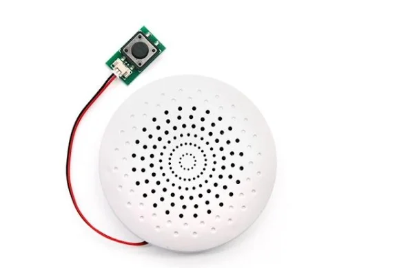 Voice prompt module, 8M storage, 1W speaker, button & light trigger, USB downloadable MP3, MOQ:2