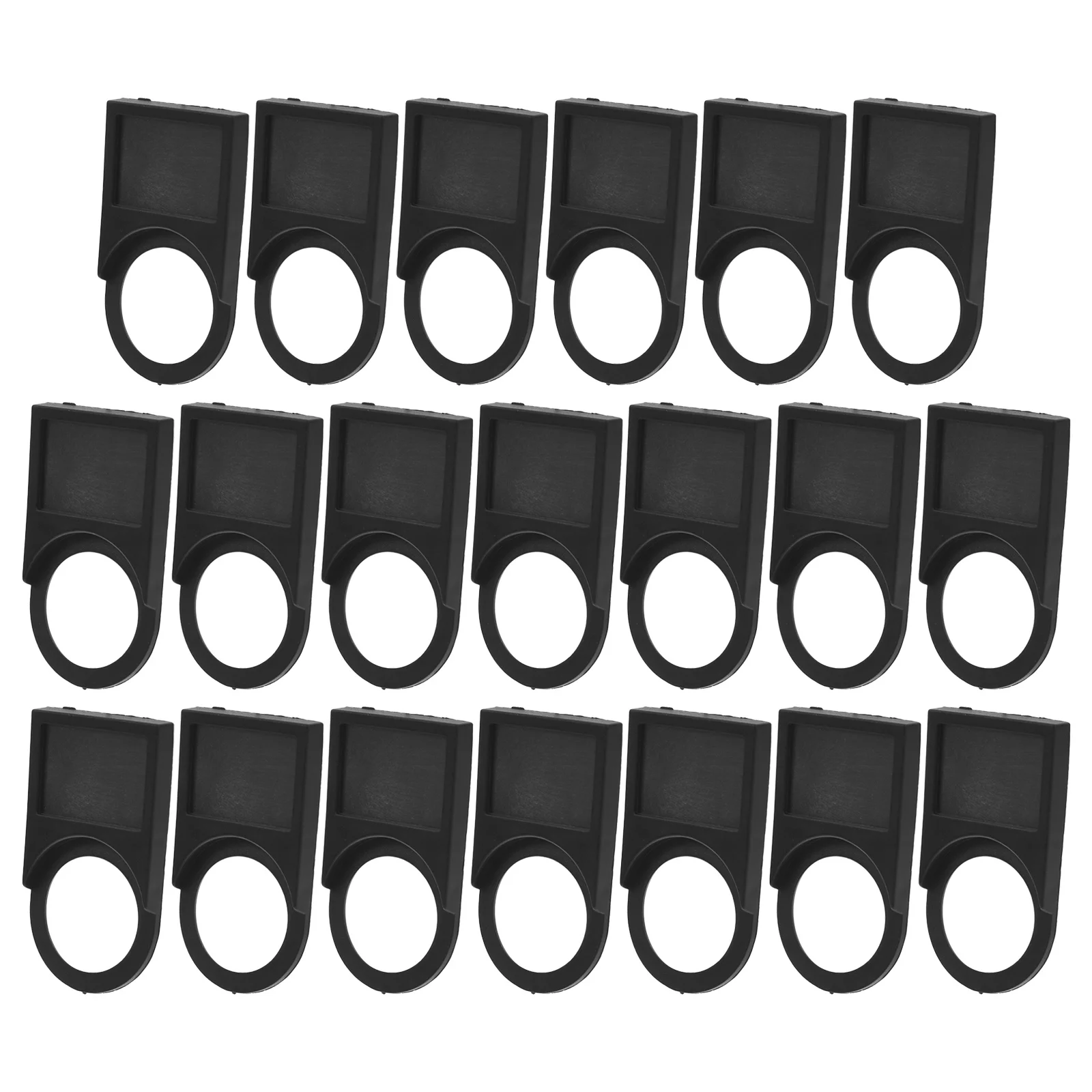 

50pcs Switch Sign Board Plastic Push Button Label For Electronics Machinery Instruments Back Button Light Sign Signal Display