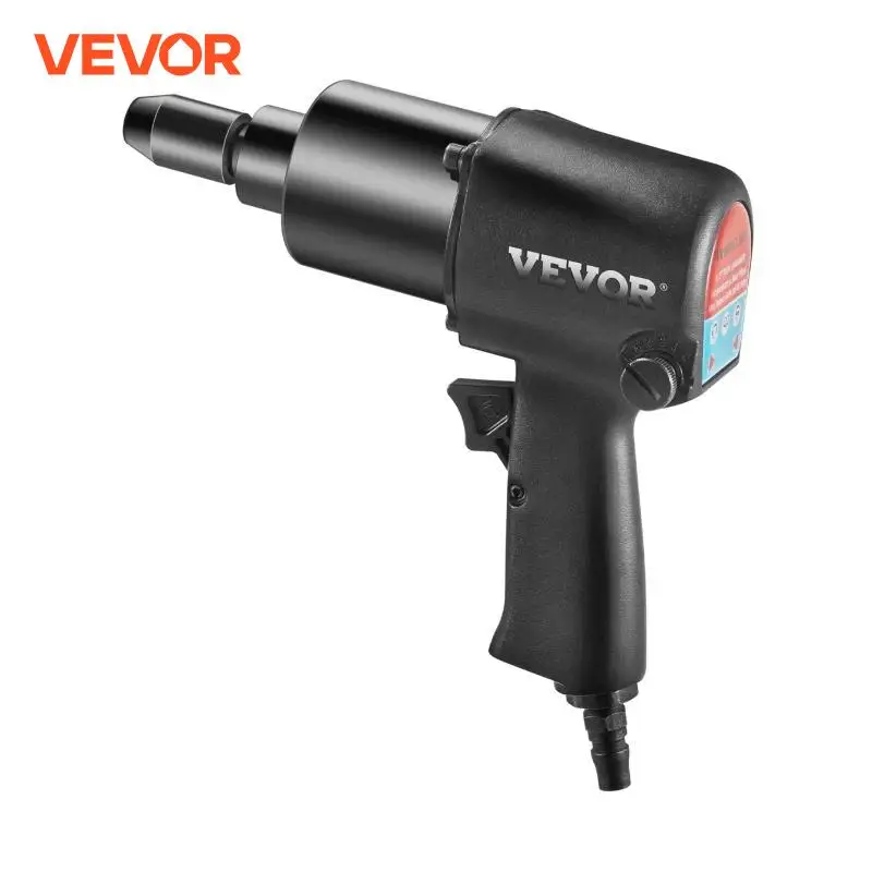 VEVOR 1/2in Pneumatic Impact Wrench Spanner Torque 660N.m Auto Spanner Key Professional Tire Nut Sleeves Repair Workshop Tool