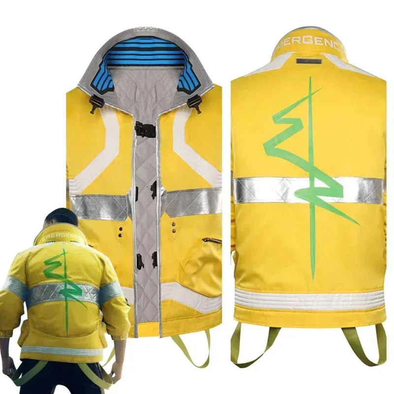 NO4 데이비드 마르티네즈 코스프레 의상 코트 자켓 복장 할로윈 카니발 파티 게임 정장 성인 남성 남성 크리스마스 VOCOS