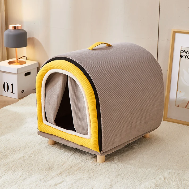 Warm Detachable Pet Bed for Dogs And Cats Small to Medium Size Indoor Use Four Season Universal Breathable And Washable