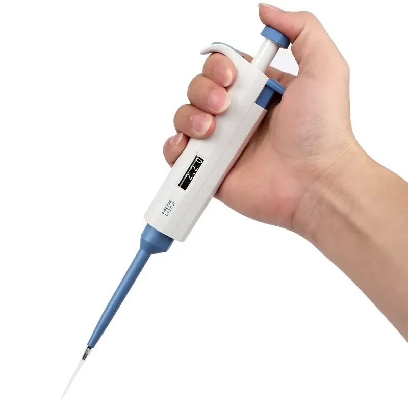 

High Quality Adjustable Volume Micro Pipettes Pipette 0.1-2.5UL Manual Single Channel Laboratory Pipettes