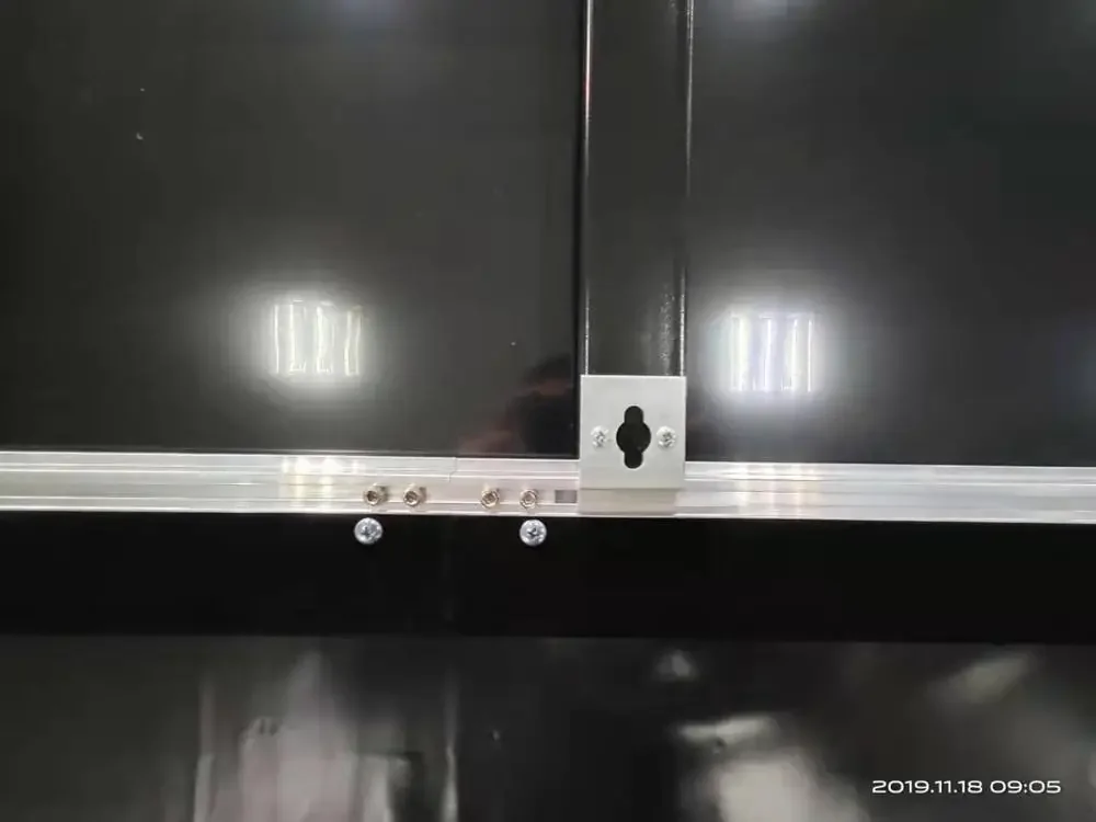 120 "16:9 좁은 베젤 프레임 홈 프로젝터 안티 라이트 ALR 블랙 크리스탈 초단초점 프로젝터 스크린