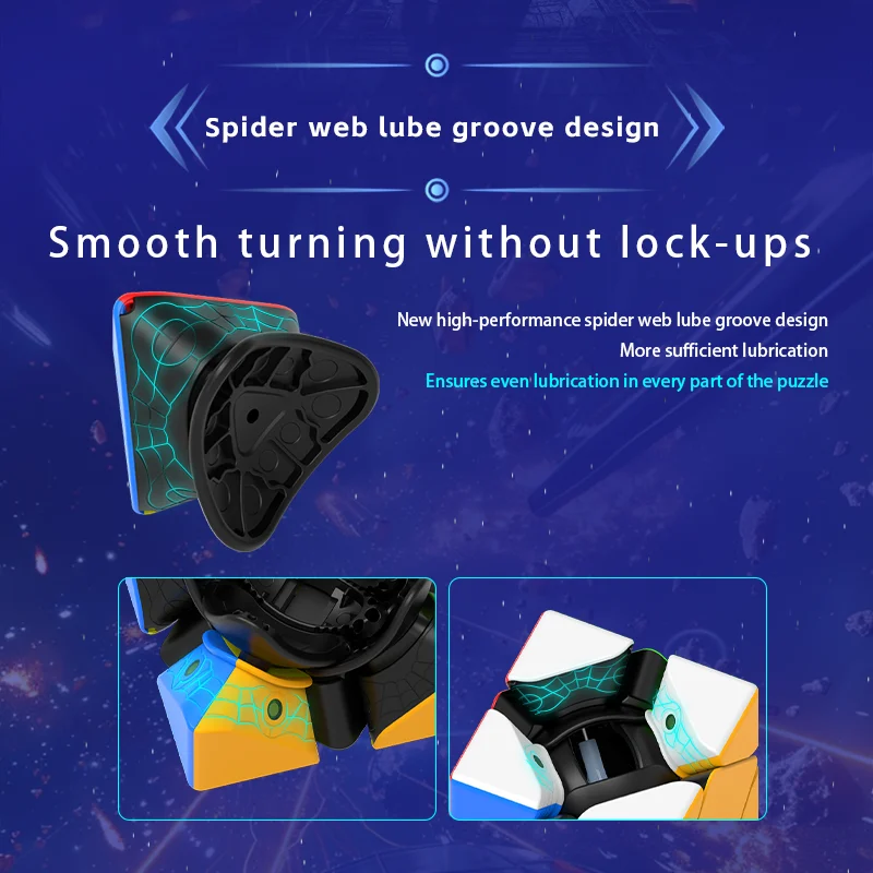 DianSheng Googol magnético grande Skewb velocidad magnética cubo rompecabezas juguete para regalo educativo