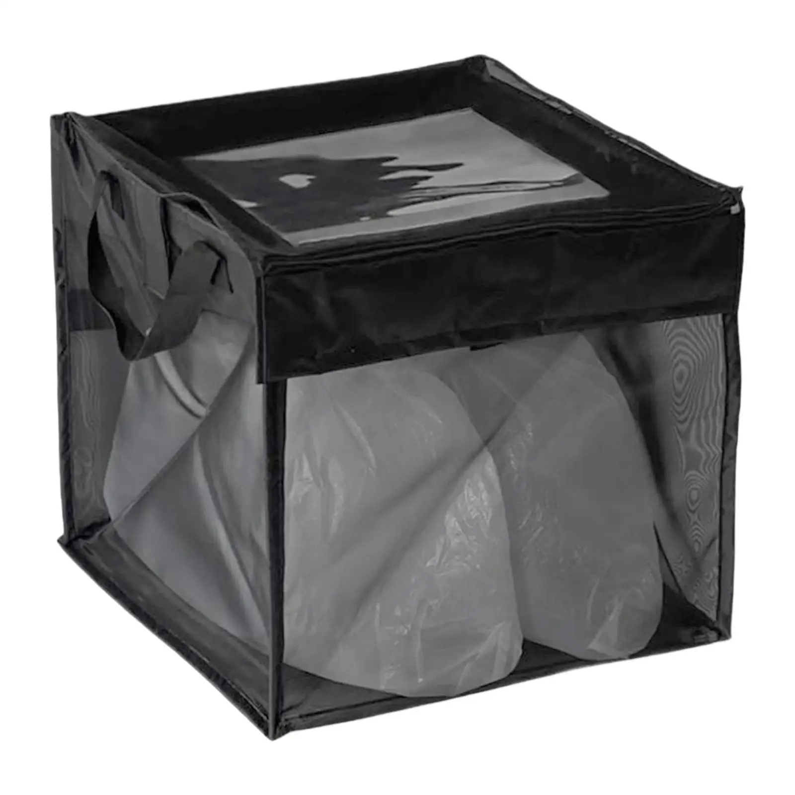 Camping Trash Bag Lightweight Laundry Hamper with Lid Folding Garbage Collection Bag Trash Bin for Camp Outside Lawn RV Kayak