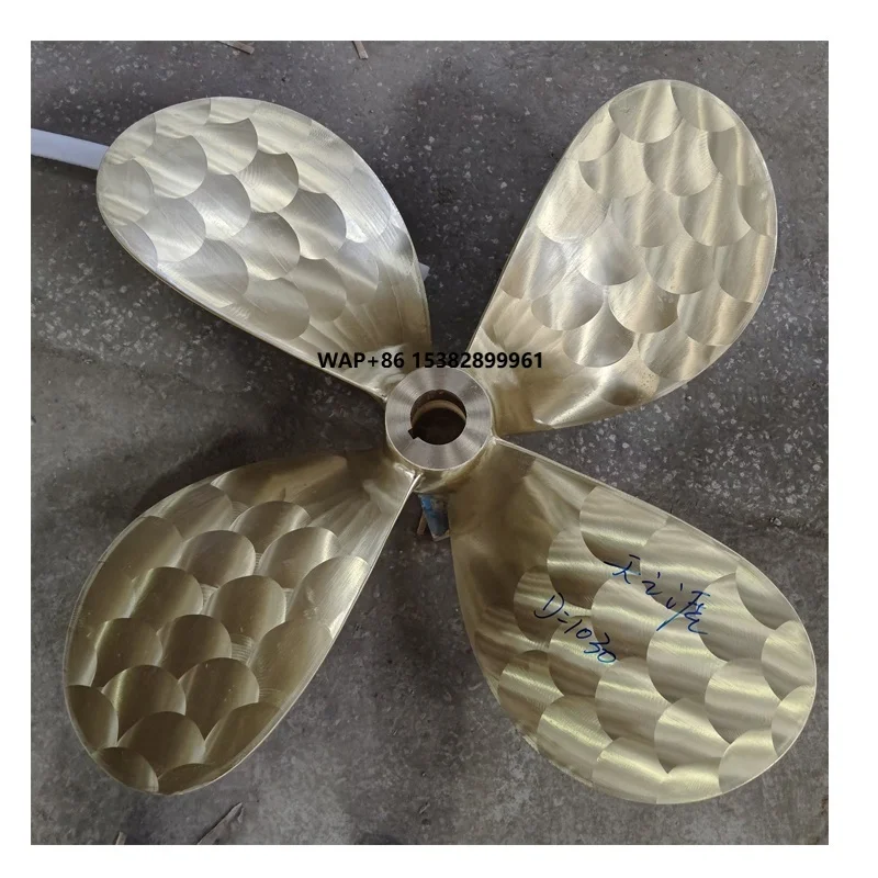 

Marine Bronze Copper Alloy Propeller 4 Blades Bronze Ship Propeller Diameter 300-8000mm Boat Propeller with Shaft