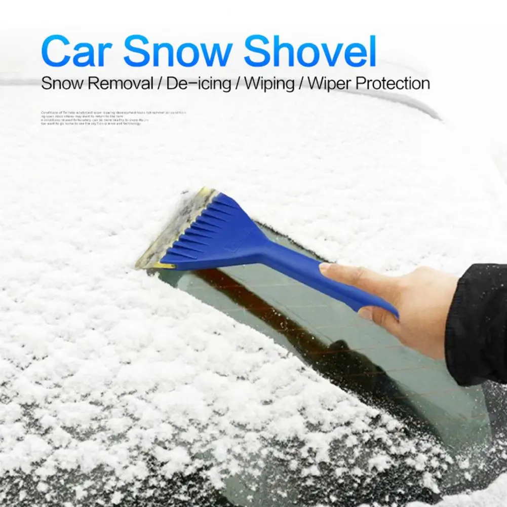 

Car Snow Shovel Ice Shaving Teeth Remove Water Defrosting Deicing Windshield Defrosting Shovel Ice-Scraper Car Cleaning Tool