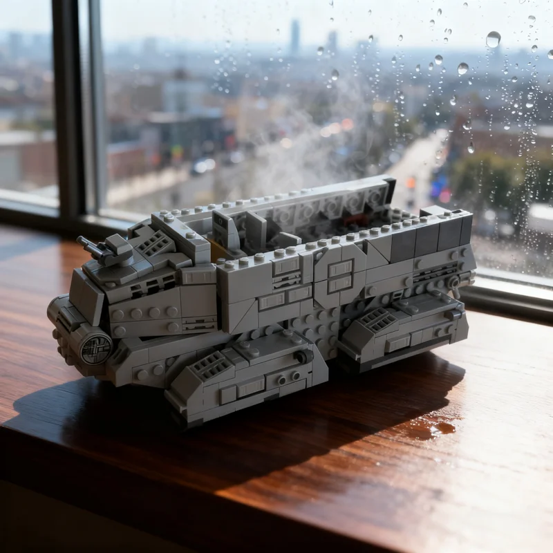 

697 шт. MOC Imperial Troop Transport ITT Star Battle Модель Строительные блоки Строительный рождественский подарок Обучающие кирпичи Игрушки для детей