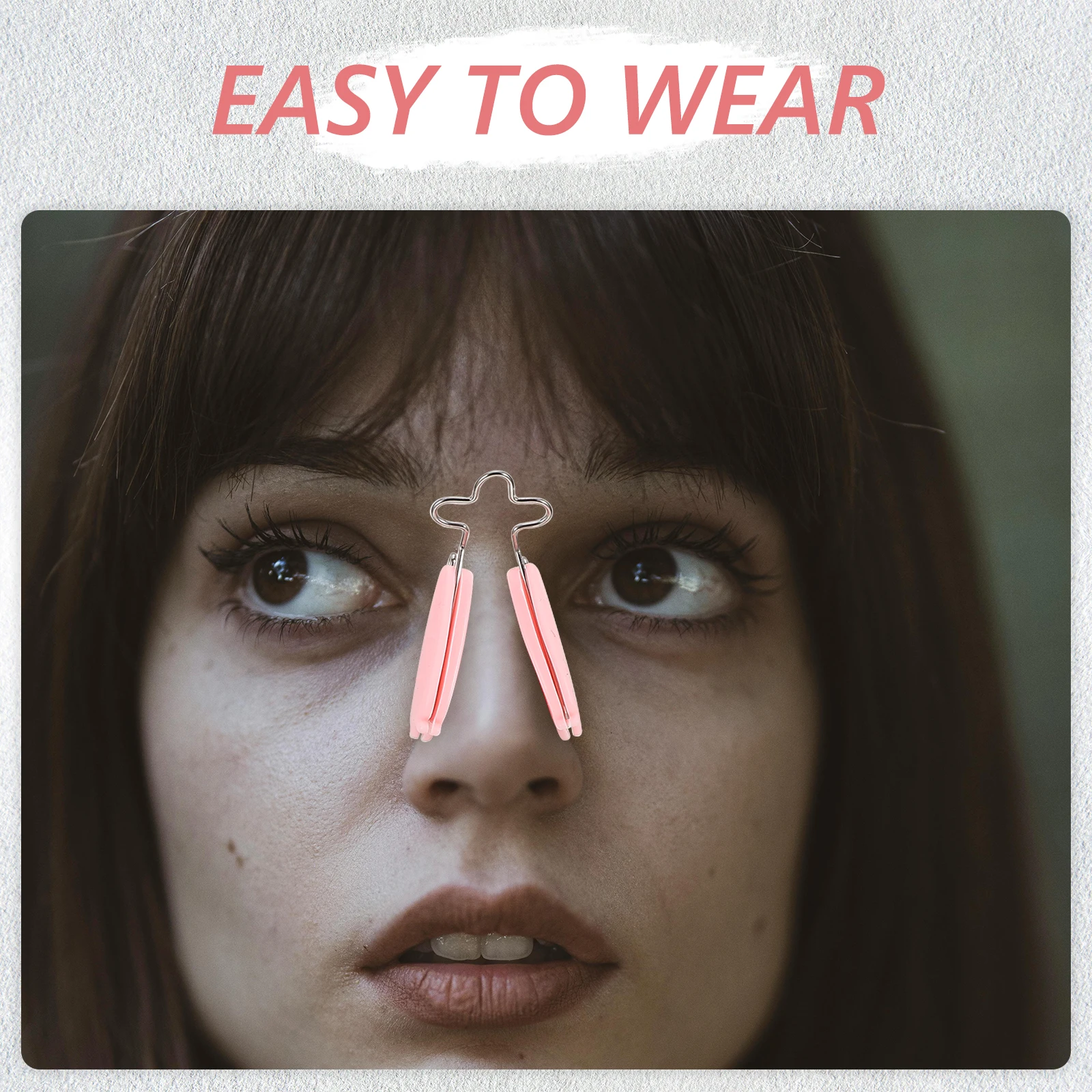

Silicone Lifting Clips Bridge Shaper Adjustable Shaping Clip For Women Pink Comfortable Longlasting Nose Straightener Nose