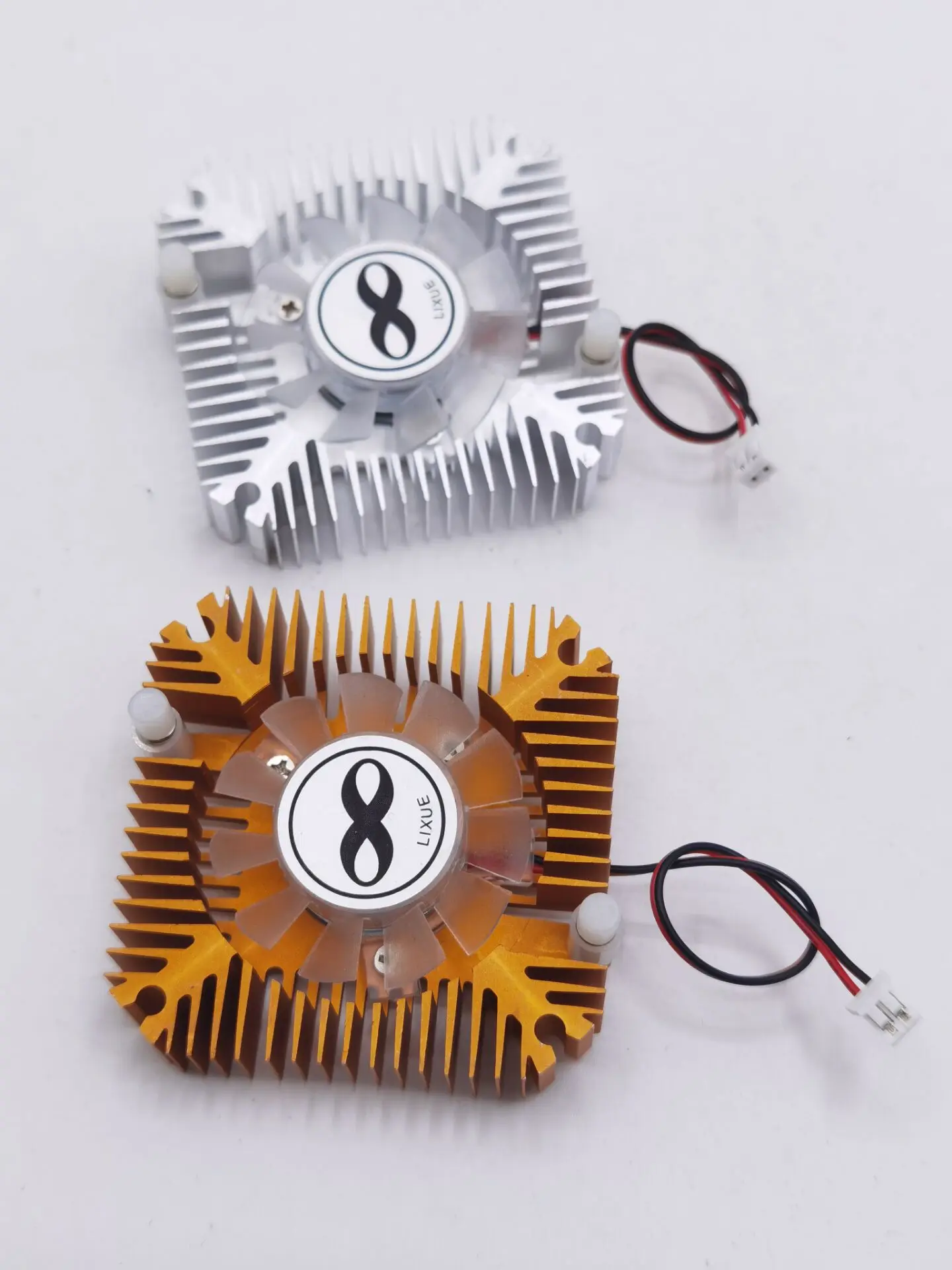 1Pcs 5Pcs 10Pcs 5W 10W High Power Led Heatsink With Fan Aluminium Cooling For 5W/10W Led 12V