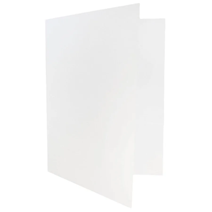 

Linen Two Pocket Folders White 25 per Pack